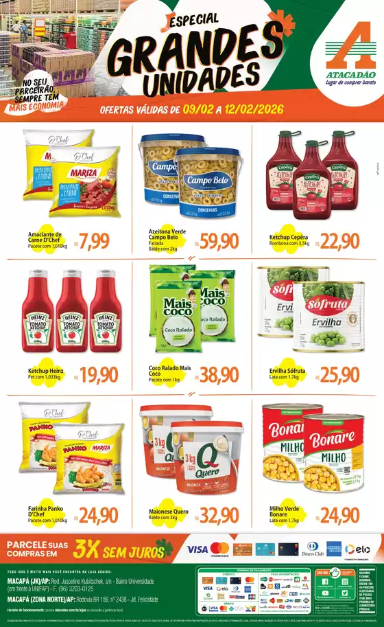 Catálogo Atacadão | Atacadão - Grandes Unidades (G.U.) | 2026-02-09T00:00:00.000Z - 2026-02-12T00:00:00.000Z