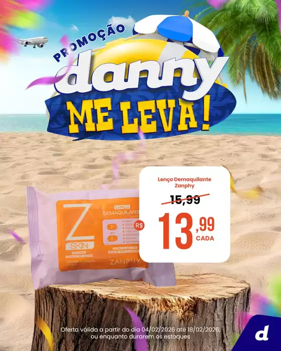 Catálogo Danny Cosméticos em Belo Horizonte | Promocao Danny me leva ! | 2026-02-09T00:00:00.000Z - 2026-02-18T00:00:00.000Z