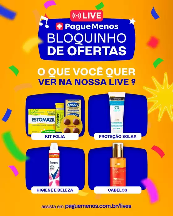 Catálogo Farmácias Pague Menos em Alecrim | Pechinchas e ofertas atuais | 2026-02-09T00:00:00.000Z - 2026-02-10T00:00:00.000Z