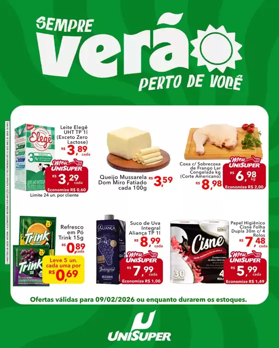 Catálogo UniSuper em São Paulo | Encarte UniSuper | 2026-02-09T00:00:00.000Z - 2026-02-09T00:00:00.000Z