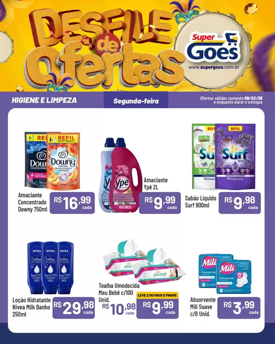 Catálogo Supermercados Goes em São Paulo | Encarte Supermercados Goes | 2026-02-09T00:00:00.000Z - 2026-02-09T00:00:00.000Z