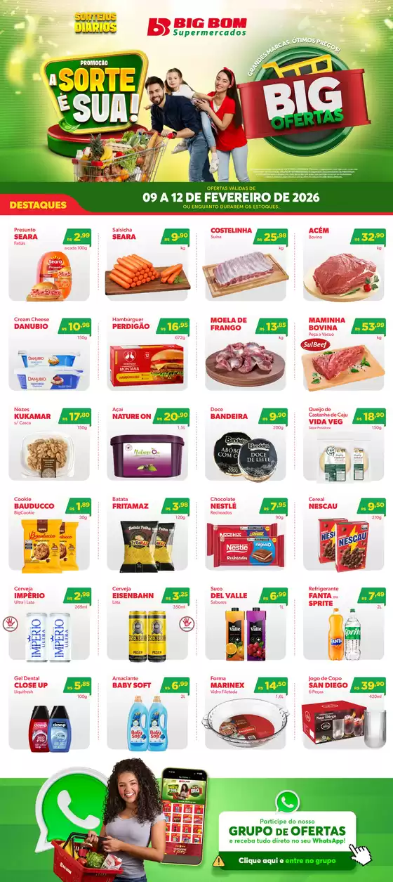 Catálogo Big Bom Supermercados em São Paulo | Big Ofertas | 2026-02-09T00:00:00.000Z - 2026-02-12T00:00:00.000Z