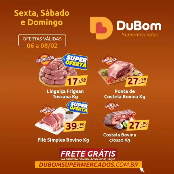 Catálogo Dubom Supermercados em São Paulo | Encarte Dubom Supermercados | 2026-02-09T00:00:00.000Z - 2026-02-15T00:00:00.000Z