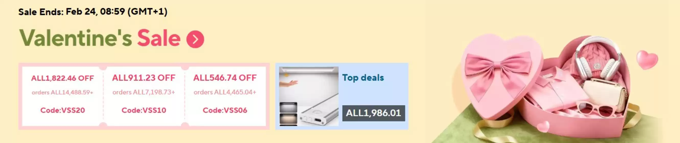 Catálogo AliExpress em Silva Jardim | Valentine's Sale | 2026-02-10T00:00:00.000Z - 2026-02-24T00:00:00.000Z