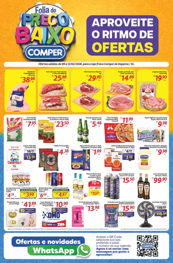 Catálogo Comper em Indaiatuba | Melhores ofertas para compradores econômicos | 2026-02-09T00:00:00.000Z - 2026-02-12T00:00:00.000Z