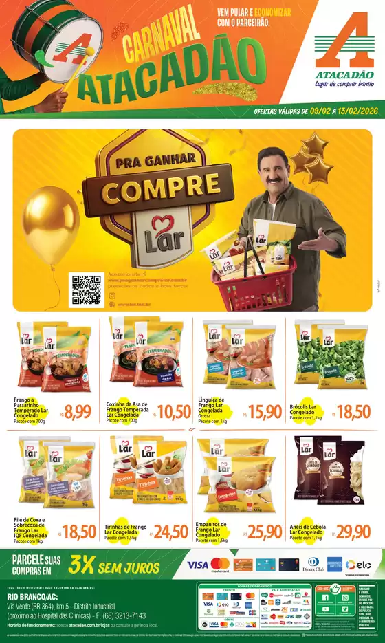 Catálogo Atacadão em Indaiatuba | Atacadão - Frios e Congelados | 2026-02-09T00:00:00.000Z - 2026-02-13T00:00:00.000Z