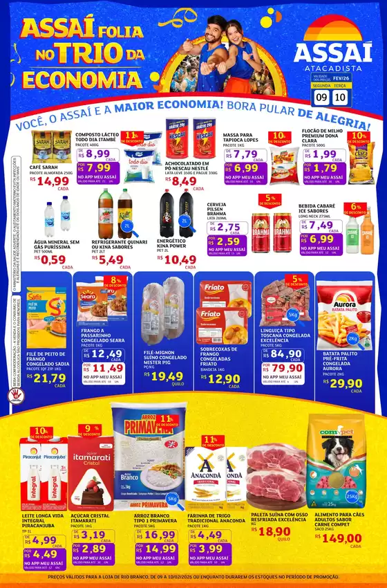 Catálogo Assaí Atacadista em Goiânia | Ofertas exclusivas | 2026-02-09T00:00:00.000Z - 2026-02-10T00:00:00.000Z