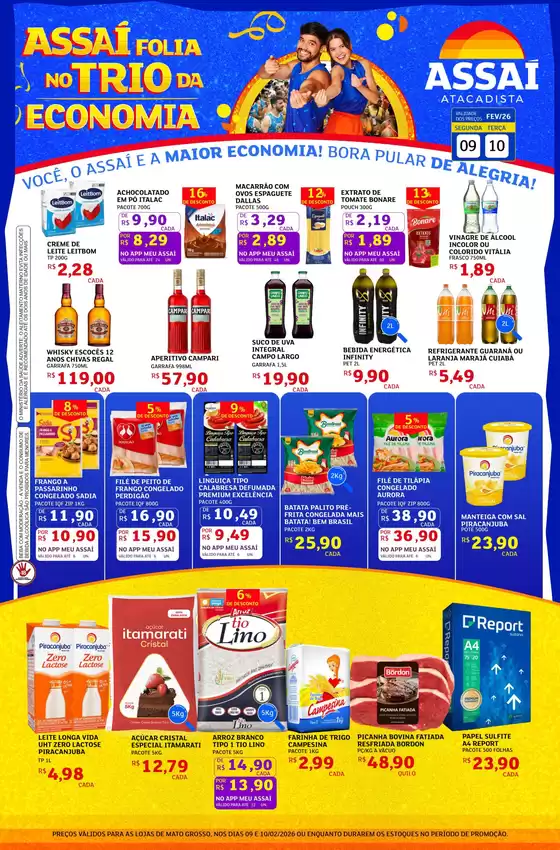 Catálogo Assaí Atacadista em Silva Jardim | Ótima oferta para caçadores de pechinchas | 2026-02-09T00:00:00.000Z - 2026-02-10T00:00:00.000Z