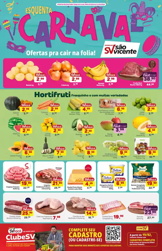 Catálogo Supermercados São Vicente em Itu | Encarte Supermercados São Vicente | 2026-02-10T00:00:00.000Z - 2026-02-11T00:00:00.000Z