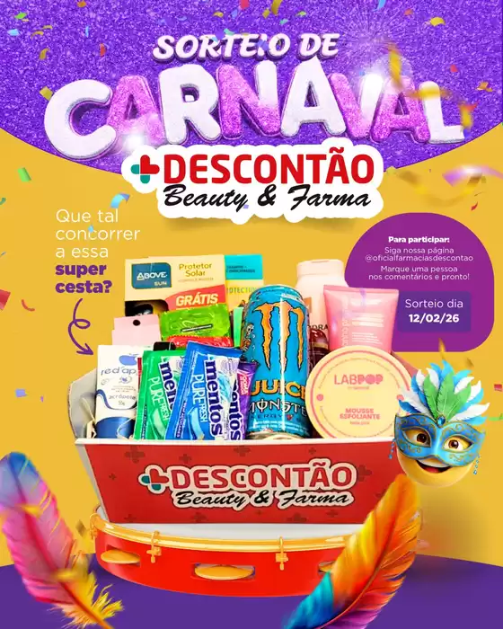 Catálogo Farmácias Descontão | Nossas melhores pechinchas | 2026-02-10T00:00:00.000Z - 2026-02-12T00:00:00.000Z