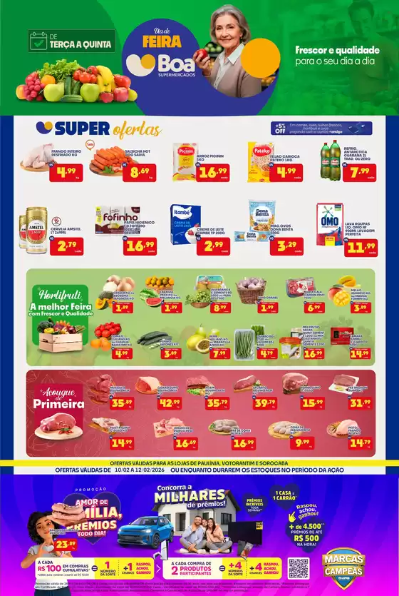 Catálogo Boa Supermercados em Rio Claro | Dia De Feira Boa | 2026-02-10T00:00:00.000Z - 2026-02-12T00:00:00.000Z