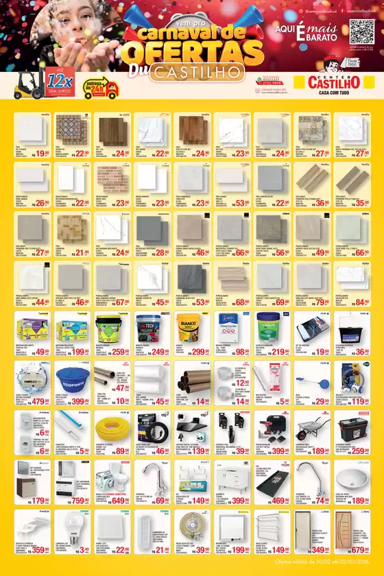 Catálogo Center Castilho em Gravataí | Carnaval de ofertas  | 2026-02-11T00:00:00.000Z - 2026-03-02T00:00:00.000Z