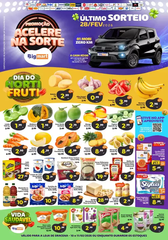 Catálogo Bigmart em Rio de Janeiro | Nossas melhores ofertas para você | 2026-02-11T00:00:00.000Z - 2026-02-11T00:00:00.000Z