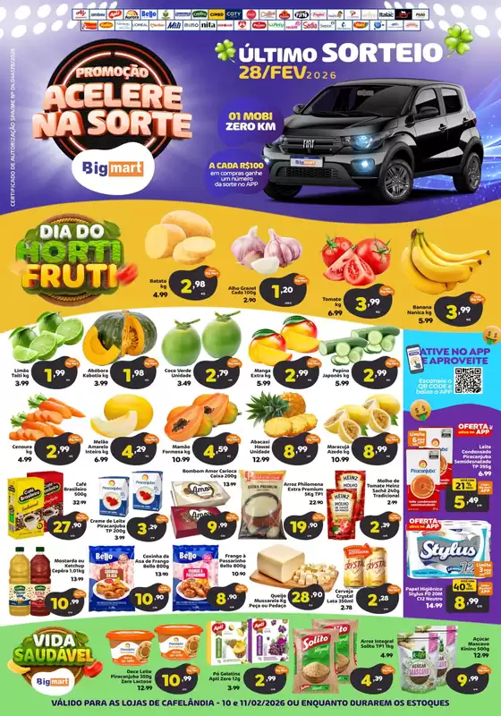 Catálogo Bigmart em Rio de Janeiro | Melhores ofertas para todos os clientes | 2026-02-11T00:00:00.000Z - 2026-02-11T00:00:00.000Z