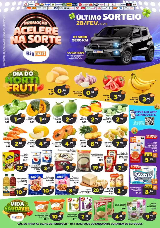 Catálogo Bigmart em Rio de Janeiro | Promoções especiais em andamento | 2026-02-11T00:00:00.000Z - 2026-02-11T00:00:00.000Z