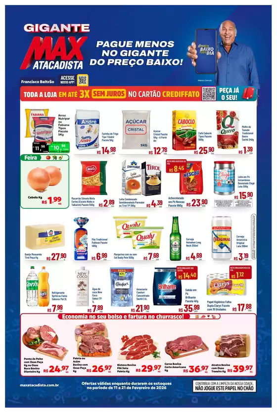 Catálogo Max Atacadista em Rio de Janeiro | Ofertas exclusivas para nossos clientes | 2026-02-11T00:00:00.000Z - 2026-02-21T00:00:00.000Z