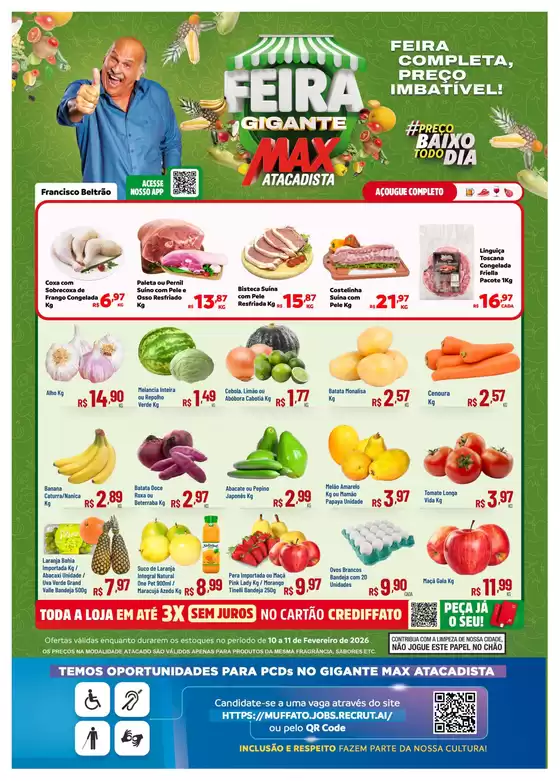 Catálogo Max Atacadista em Rio de Janeiro | Grandes descontos em produtos selecionados | 2026-02-10T00:00:00.000Z - 2026-02-11T00:00:00.000Z