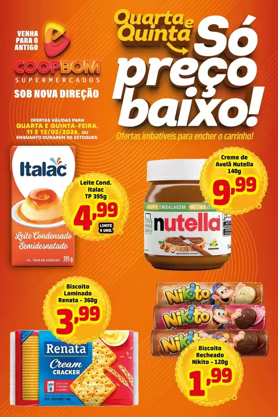 Catálogo CoopBom em São Gonçalo | QUARTA E QUINTA DO PREÇO BAIXO  | 2026-02-11T00:00:00.000Z - 2026-02-12T00:00:00.000Z