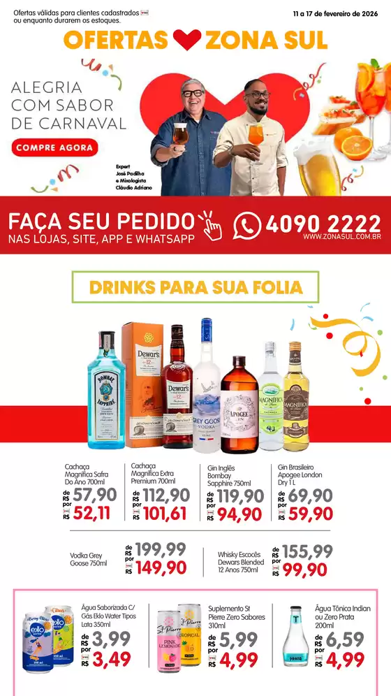 Catálogo Zona Sul | Ofertas Zona Sul | 2026-02-11T00:00:00.000Z - 2026-02-17T00:00:00.000Z