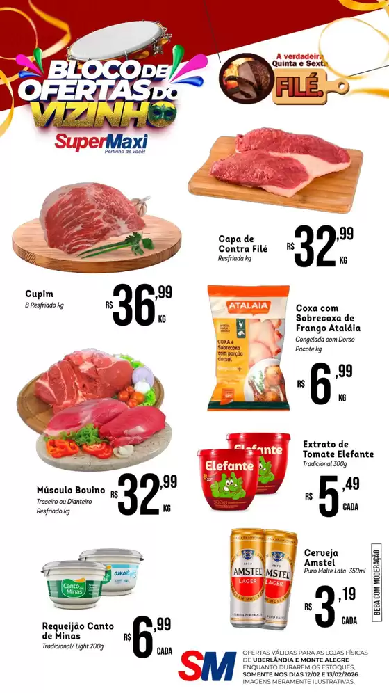 Catálogo SuperMaxi | Quinta E Sexta Filé | 2026-02-12T00:00:00.000Z - 2026-02-13T00:00:00.000Z