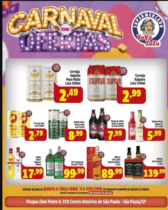 Catálogo Vovó Zuzu | Carnaval De Ofertas | 2026-02-12T00:00:00.000Z - 2026-02-17T00:00:00.000Z
