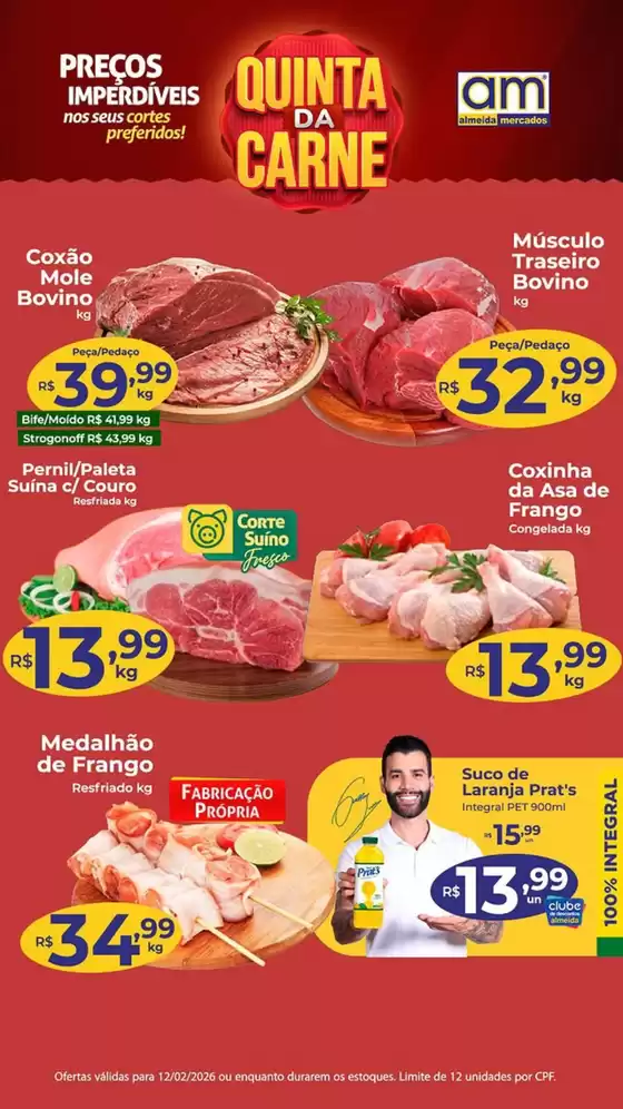 Catálogo Almeida Mercados em Embu das Artes | Quinta Da Carne | 2026-02-12T00:00:00.000Z - 2026-02-12T00:00:00.000Z