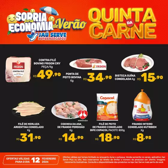 Catálogo Supermercados Jaù Serve em Osasco | Quinta Da Carne | 2026-02-12T00:00:00.000Z - 2026-02-12T00:00:00.000Z