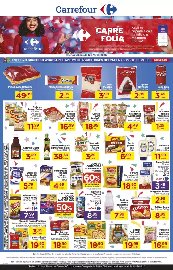 Catálogo Carrefour em Barueri | Melhores ofertas para todos os caçadores de pechinchas | 2026-02-12T00:00:00.000Z - 2026-02-15T00:00:00.000Z