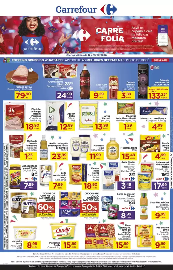 Catálogo Carrefour em Barueri | Pechinchas e ofertas atuais | 2026-02-12T00:00:00.000Z - 2026-02-15T00:00:00.000Z