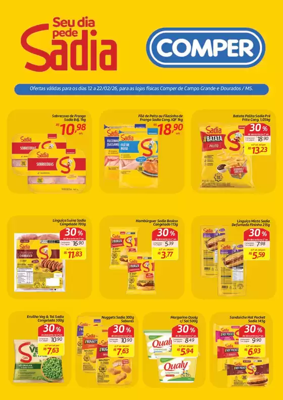Catálogo Comper em São Luís | Sadia e Perdigão | 2026-02-12T00:00:00.000Z - 2026-02-22T00:00:00.000Z