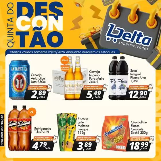 Catálogo Delta Supermercados em Sertãozinho | Ótima oferta para todos os clientes | 2026-02-12T00:00:00.000Z - 2026-02-12T00:00:00.000Z