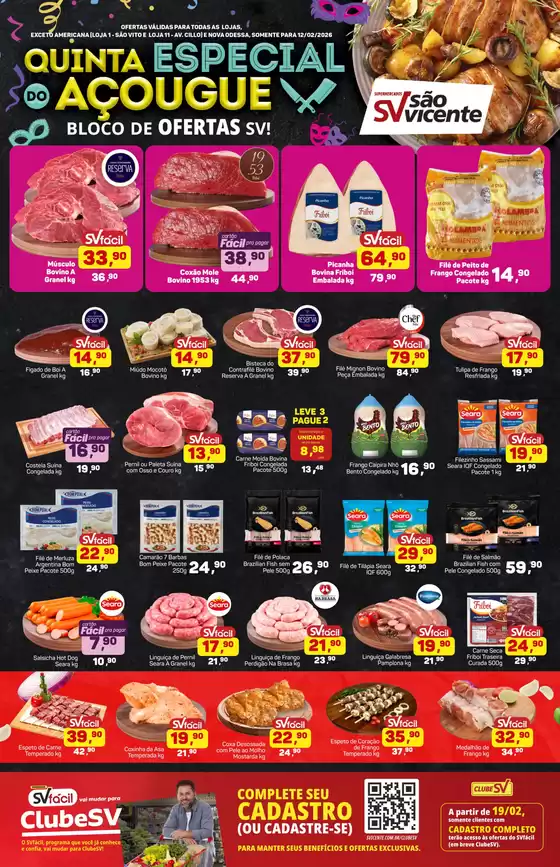 Catálogo Supermercados São Vicente em Jardinópolis | Promoções especiais em andamento | 2026-02-12T00:00:00.000Z - 2026-02-12T00:00:00.000Z