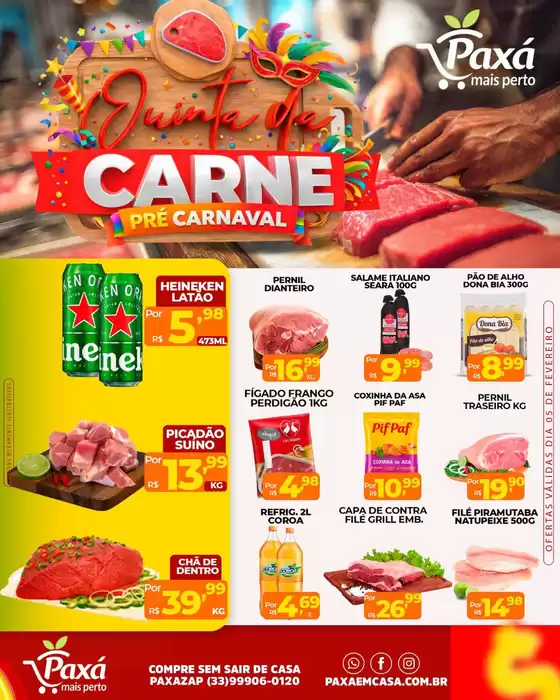 Catálogo Paxá Supermercados em Caieiras | Quinta Da Carne | 2026-02-12T00:00:00.000Z - 2026-02-12T00:00:00.000Z