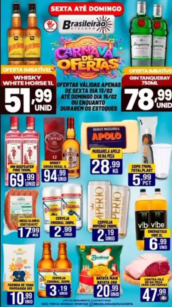 Catálogo Brasileirão Atacado em Vila Velha | Carnaval De Ofertas | 2026-02-13T00:00:00.000Z - 2026-02-15T00:00:00.000Z