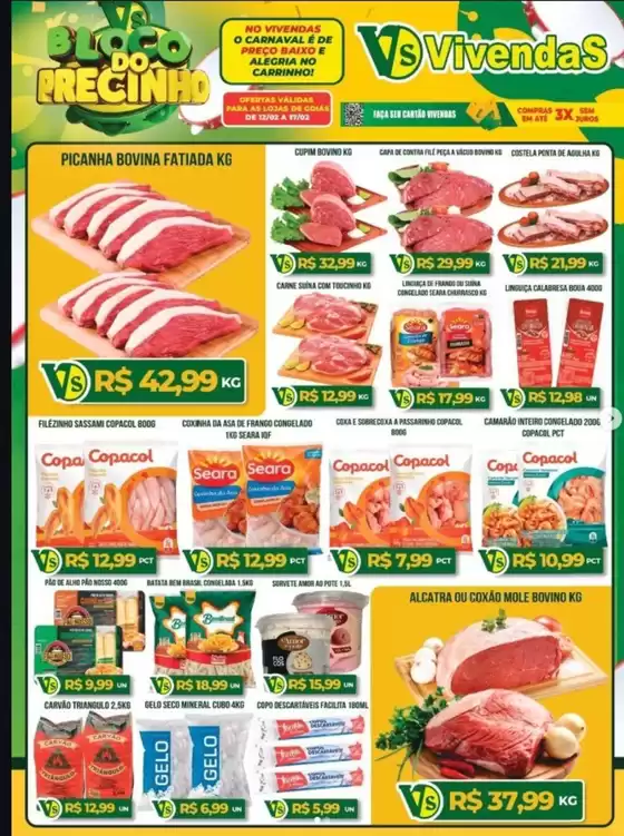 Catálogo Vivendas Supermercado em São Bernardo do Campo |  BLOCO DO PRECINHO | 2026-02-13T00:00:00.000Z - 2026-02-17T00:00:00.000Z