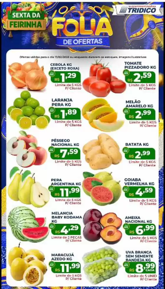 Catálogo Supermercados Tridico | Sexta da Feirandas | 2026-02-13T00:00:00.000Z - 2026-02-13T00:00:00.000Z
