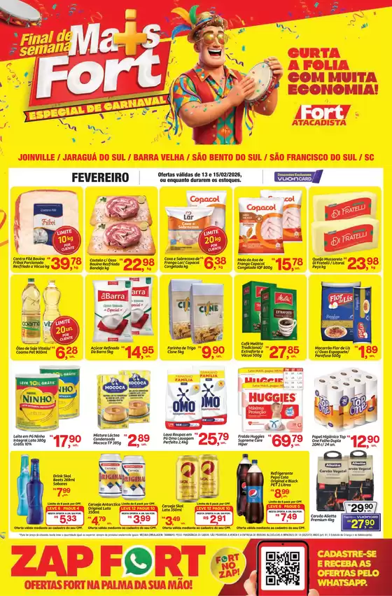 Catálogo Fort Atacadista em Cariacica | SC Fort Fim de Semana 13 a 15 FEV 26 Norte | 2026-02-13T00:00:00.000Z - 2026-02-15T00:00:00.000Z