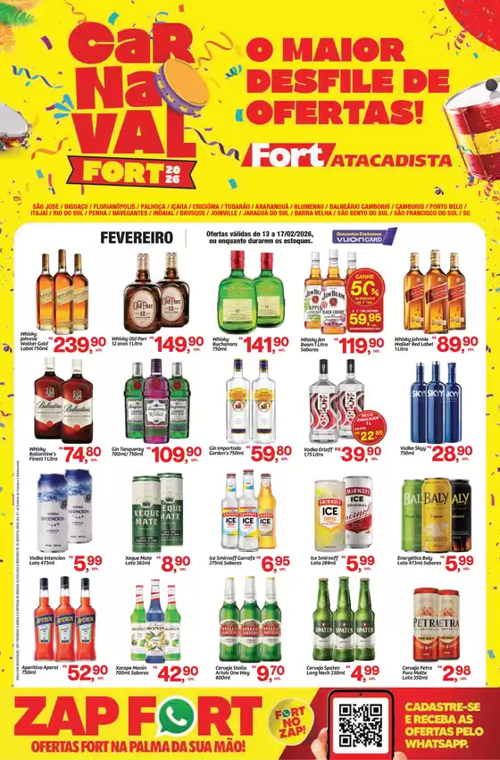 Catálogo Fort Atacadista em Cariacica | SC Fort Festival de Carnaval 13 a 17 FEV 26 Regional | 2026-02-13T00:00:00.000Z - 2026-02-17T00:00:00.000Z