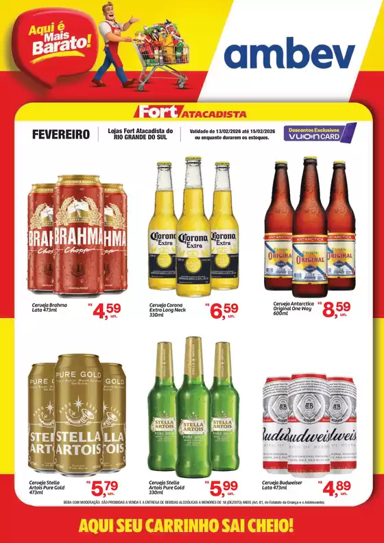 Catálogo Fort Atacadista em Cariacica | RS Fort Ambev 12 a 15 FEV 26 | 2026-02-13T00:00:00.000Z - 2026-02-15T00:00:00.000Z