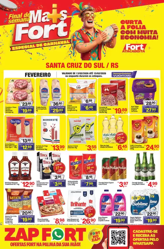 Catálogo Fort Atacadista em Cariacica | RS Fort Fim Semana 13 a 15 FEV 26 sta cruz | 2026-02-13T00:00:00.000Z - 2026-02-15T00:00:00.000Z