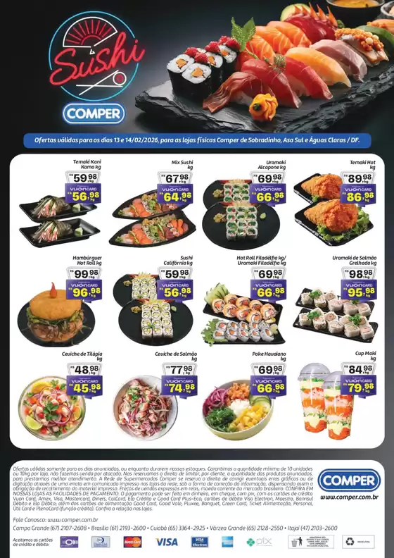 Catálogo Comper em Guaramirim | Ótima oferta para todos os clientes | 2026-02-13T00:00:00.000Z - 2026-02-14T00:00:00.000Z