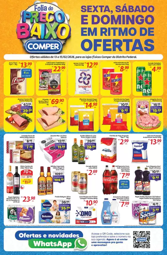 Catálogo Comper em Guaramirim | Nossas melhores ofertas para você | 2026-02-13T00:00:00.000Z - 2026-02-15T00:00:00.000Z