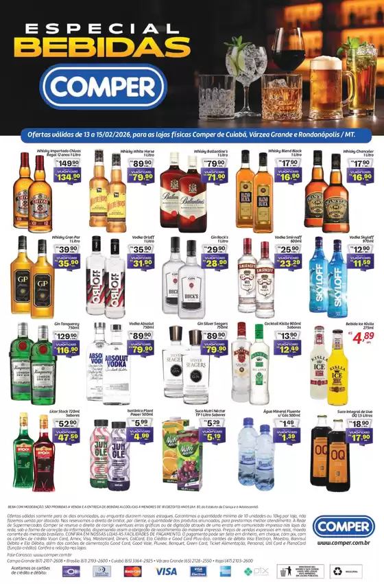 Catálogo Comper em Guaramirim | Promoções especiais em andamento | 2026-02-13T00:00:00.000Z - 2026-02-15T00:00:00.000Z