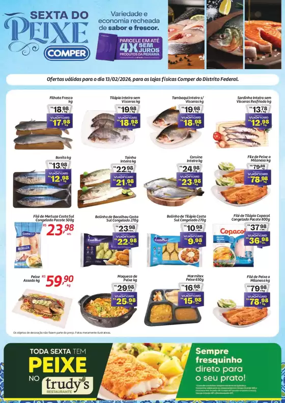 Catálogo Comper em São Paulo | Ótima oferta para caçadores de pechinchas | 2026-02-13T00:00:00.000Z - 2026-02-13T00:00:00.000Z
