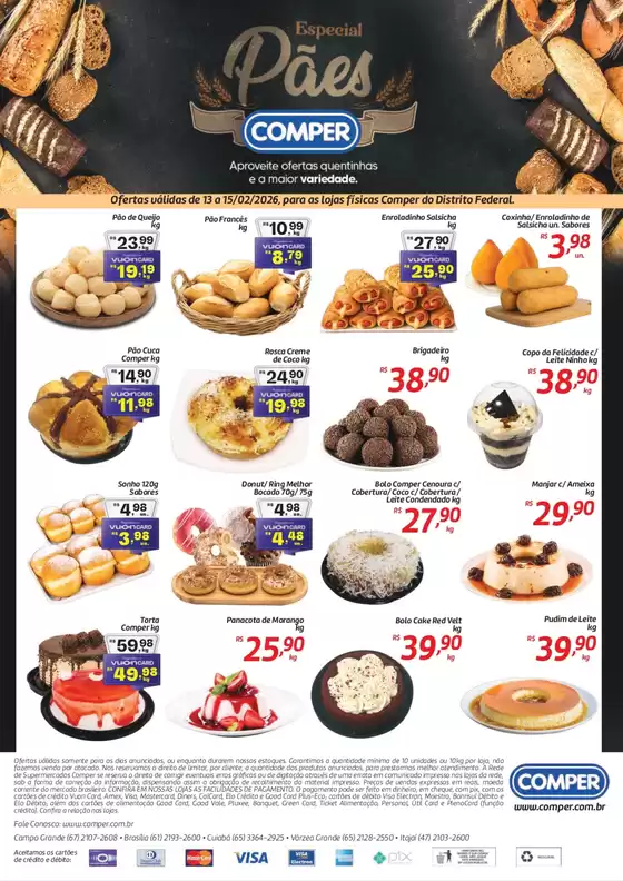 Catálogo Comper em São Paulo | Grandes descontos em produtos selecionados | 2026-02-13T00:00:00.000Z - 2026-02-15T00:00:00.000Z