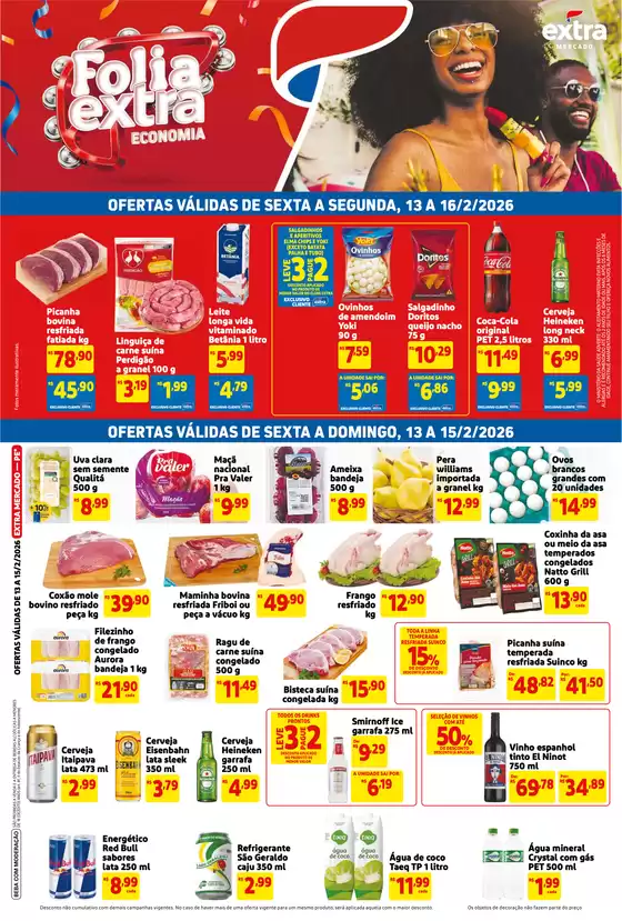 Catálogo Extra em São Paulo | Ofertas especiais para você | 2026-02-13T00:00:00.000Z - 2026-02-16T00:00:00.000Z