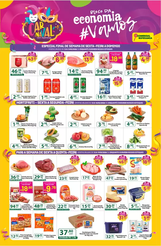 Catálogo Comercial Esperança | Ofertas exclusivas e pechinchas | 2026-02-13T00:00:00.000Z - 2026-02-19T00:00:00.000Z