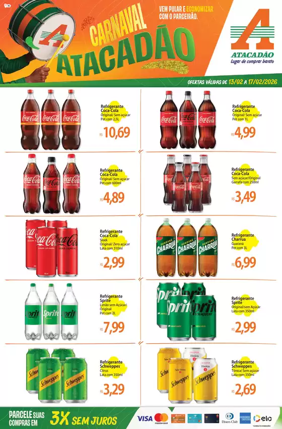 Catálogo Atacadão em Ariquemes | Ótima oferta para todos os clientes | 2026-02-13T00:00:00.000Z - 2026-02-17T00:00:00.000Z