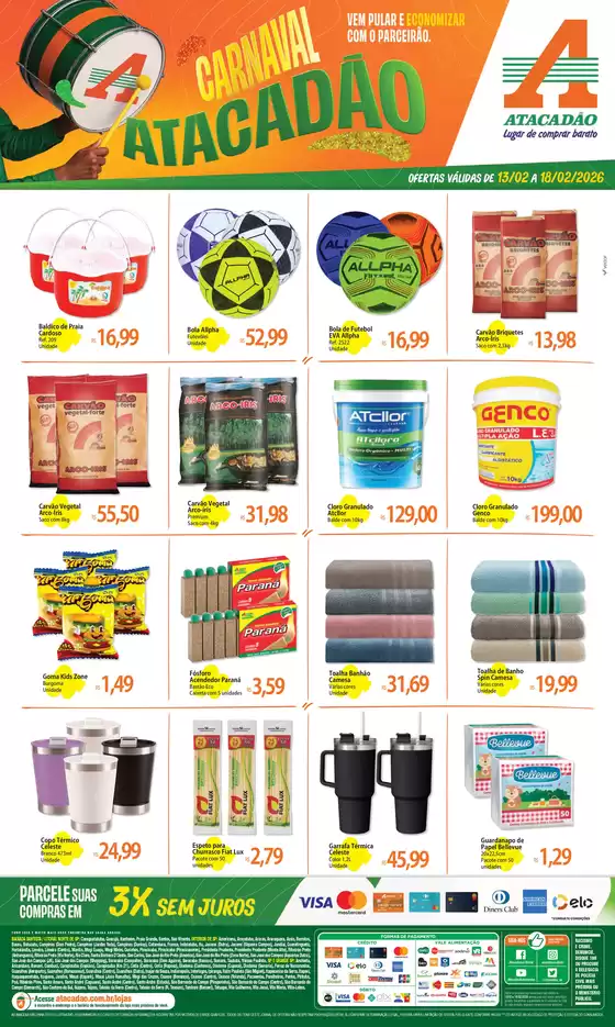 Catálogo Atacadão em Osasco | Economize agora com nossas ofertas | 2026-02-13T00:00:00.000Z - 2026-02-18T00:00:00.000Z