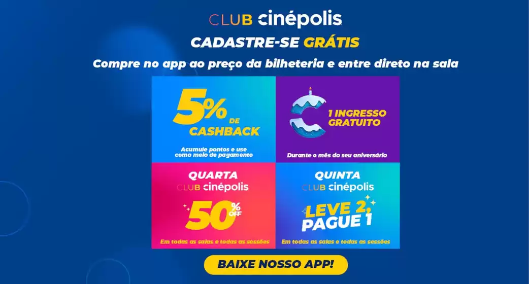 Catálogo Cinépolis em Almenara | Cinépolis ofertas ! | 2026-02-13T00:00:00.000Z - 2026-02-25T00:00:00.000Z